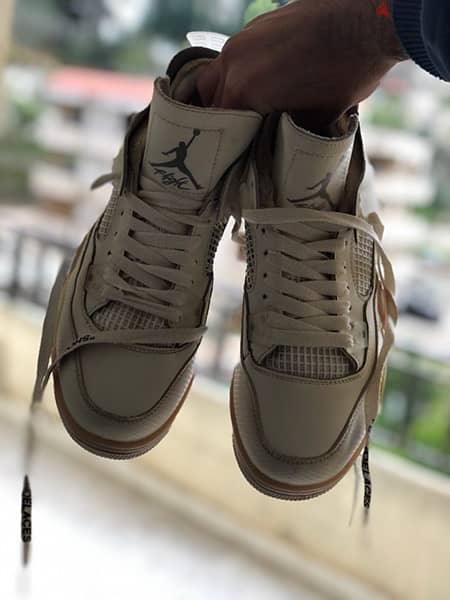 Jordan 4 SP x Off-White Mid Sail W Size 37 2