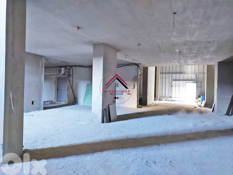 Prime Location Core & Shell Showroom for Sale in Rawche 0