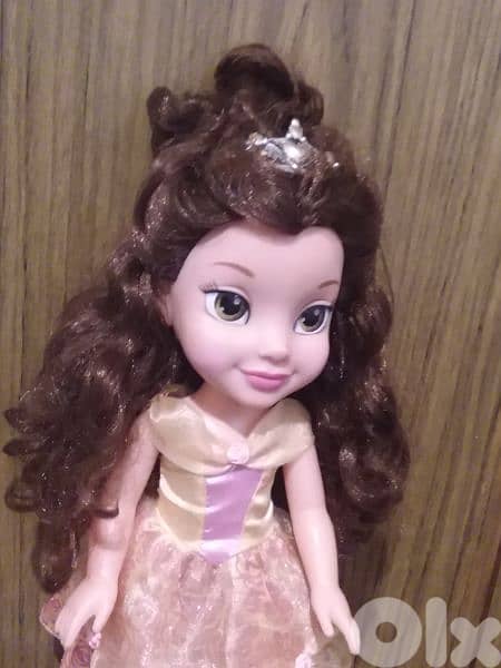 PRINCESS BELLE ANIMATOR DISNEY BEAUTY&THE BEAST+Crown+Shoes great doll 1