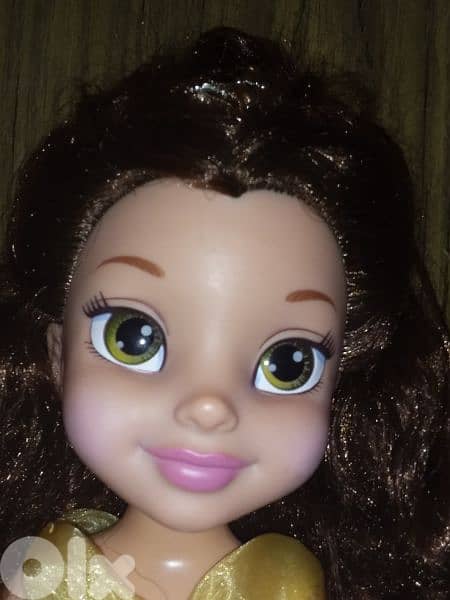 PRINCESS BELLE ANIMATOR DISNEY BEAUTY&THE BEAST+Crown+Shoes great doll 5