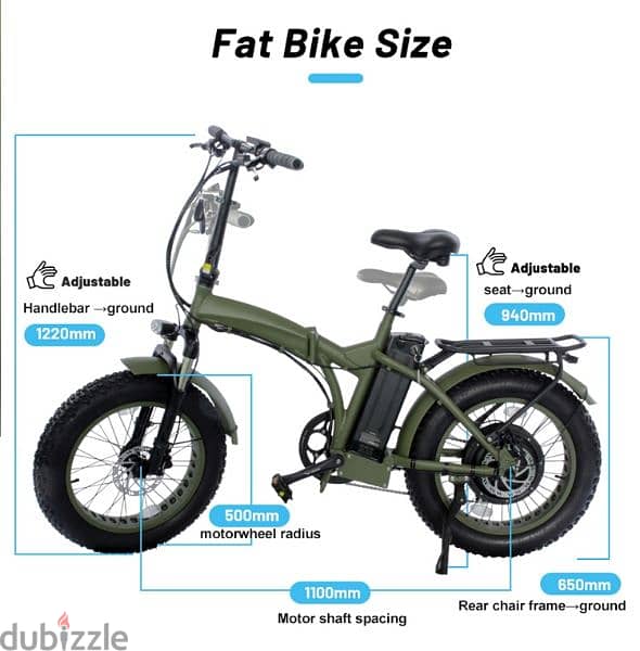 1000 w foldable ebike 1