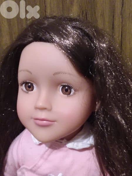 UNEEDA AMERICAN GIRL 47 Cm from BOBAB great large weared doll=26$ 3