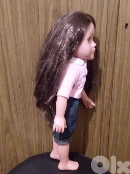 UNEEDA AMERICAN GIRL 47 Cm from BOBAB great large weared doll=26$ 5