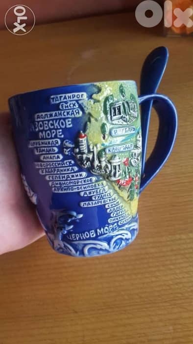 Souvenir mug from RUSSIA 1