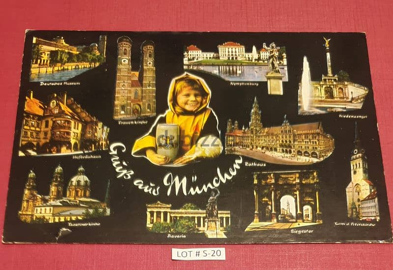 1988 Germany Munich multi-historical location # S-20 1