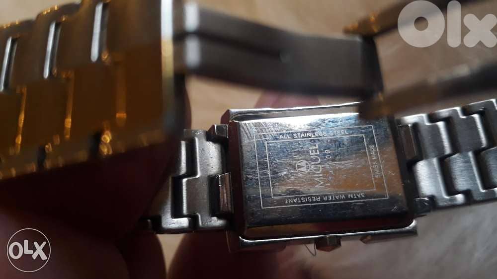 ساعه نسائيه سويسرية الصنع gold plated 5