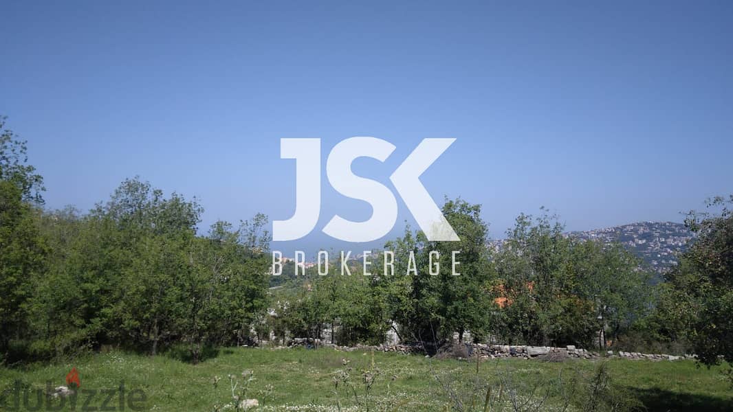 L12165-Land With A Great Mountain View for Sale in Bikfaya 0