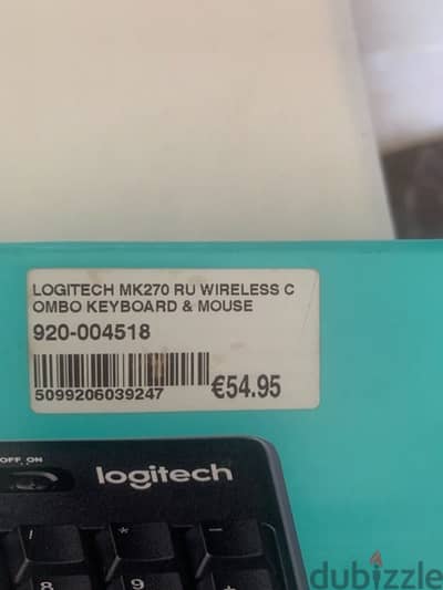 Logitech wireless keyboard and mouse