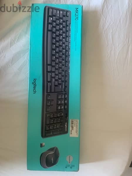 Logitech wireless keyboard and mouse 1