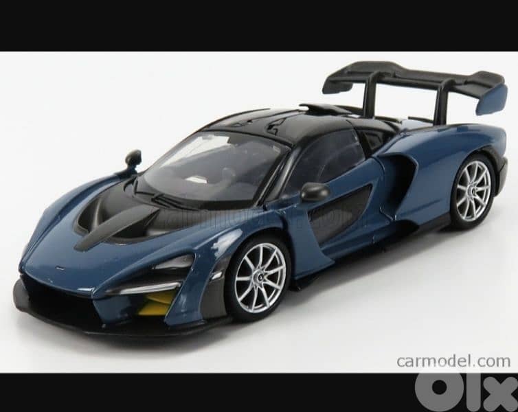 '18 McLaren Senna diecast car model 1:24. 0