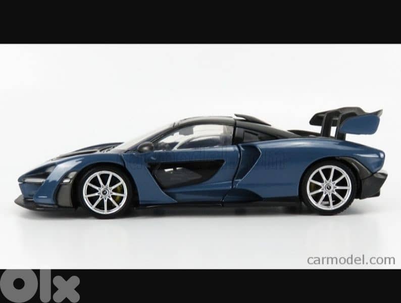 '18 McLaren Senna diecast car model 1:24. 1
