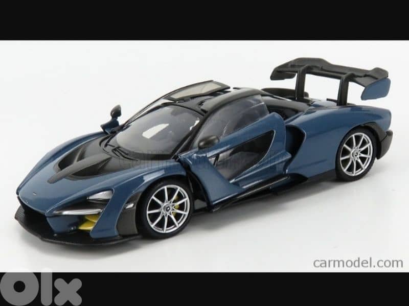 '18 McLaren Senna diecast car model 1:24. 3