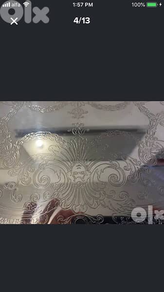 antique christofle edition Gallia serving tray 4