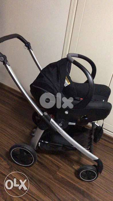 stroller, car seat 1er age , base,  bébé Confort 3