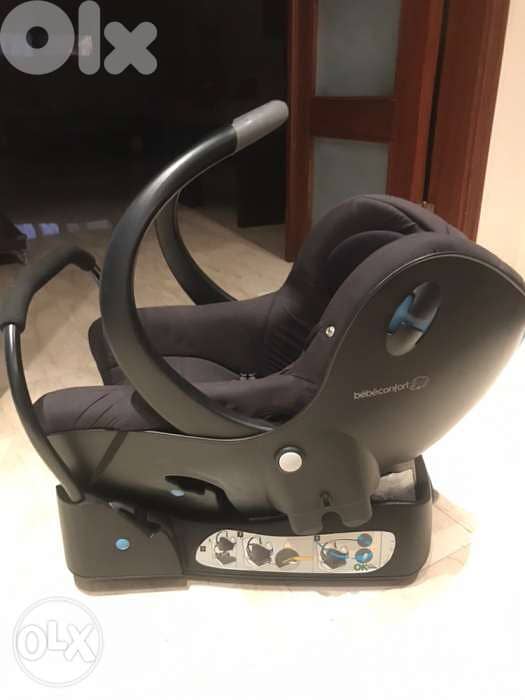stroller, car seat 1er age , base,  bébé Confort 6