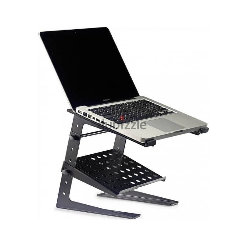 Stagg Professional DJ Desktop Stand with Lower Support Plate 1