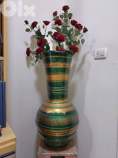 Greek Pottery Vase ( 80 cm ) فاز فخار يوناني 0