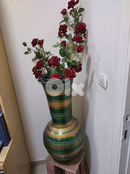Greek Pottery Vase ( 80 cm ) فاز فخار يوناني 1