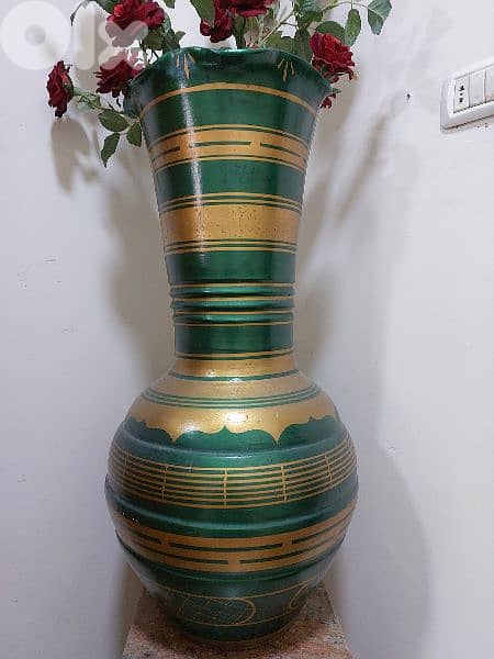 Greek Pottery Vase ( 80 cm ) فاز فخار يوناني 5