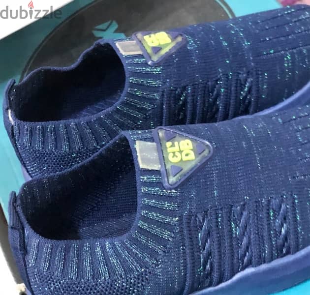 kids shoes for boy or girl, size 26, navy color 3