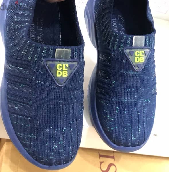 kids shoes for boy or girl, size 26, navy color 4