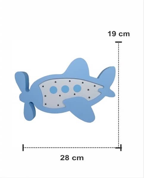 LED, airplane for kids 2