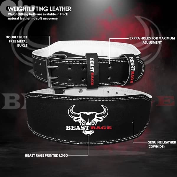 BEAST RAGE WEIGHTLIFTING BELT 1