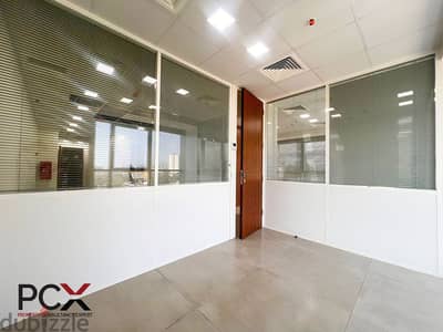 Office for Rent in Achrafieh | Partitioned | Open View | Accessible