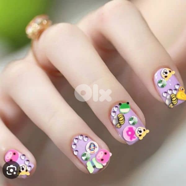 3D fruits for nails tubes or sliced stickers 6