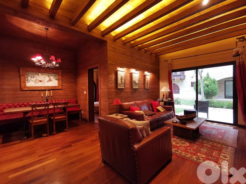 Furnished Chalet with Terrace for Rent in Faraya-Mzaar 4