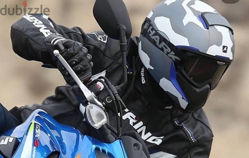 Shark Vancore Wipeout Mat Fighter Helmet 2