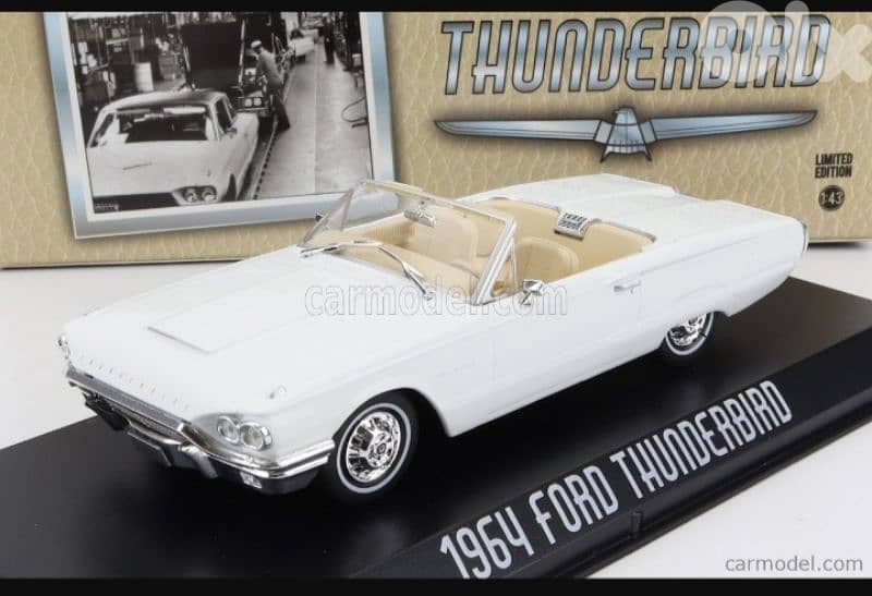 Ford Thunderbird 1964 diecast car model 1;43. 0