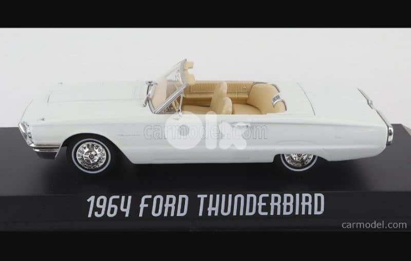 Ford Thunderbird 1964 diecast car model 1;43. 1