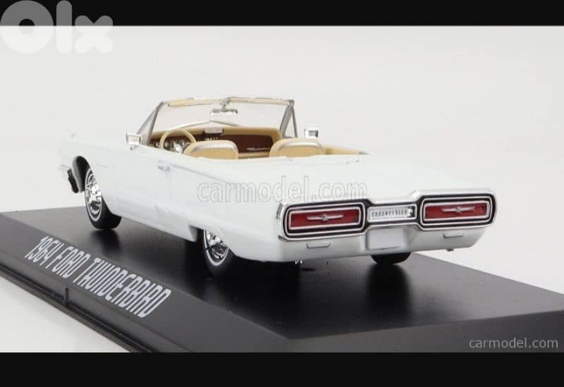 Ford Thunderbird 1964 diecast car model 1;43. 2