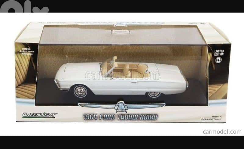 Ford Thunderbird 1964 diecast car model 1;43. 5