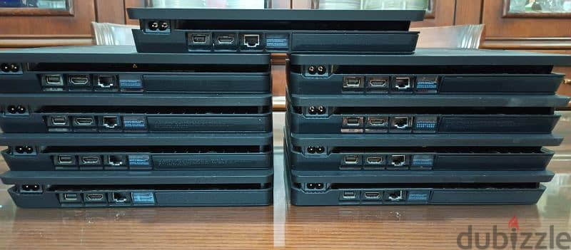 playstation 4 slim European with 2 controller all cable and 2 games 6