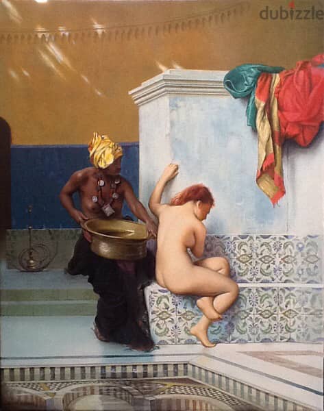 oil painting- le bain maure 2