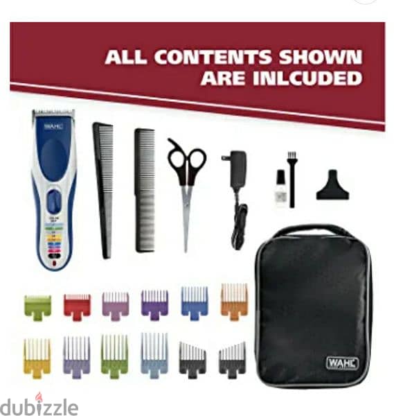 Wahl Color Pro Cordless Rechargeable Hair Clipper &Trimmer/4$ delivery 0
