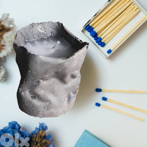 Concrete Candle 0