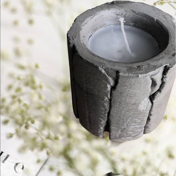 Concrete Candle 1