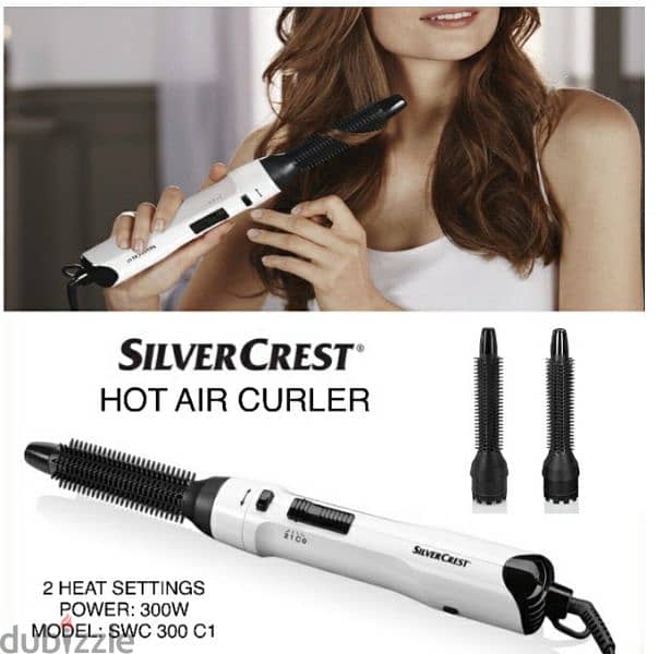 SILVERCREST” Hot Air Curler 300W  SWC 300 C1/4$ delivery. 0