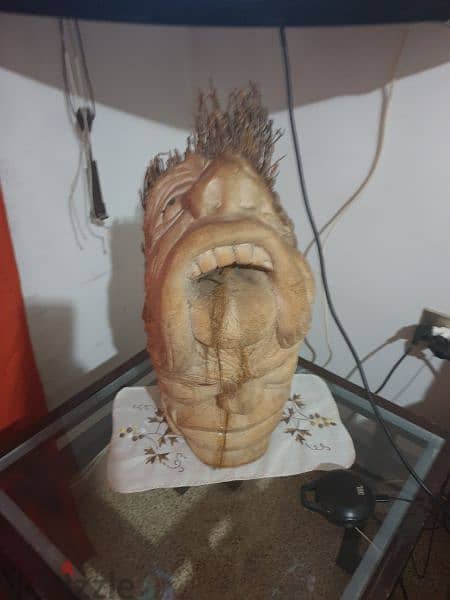 double Head statue 1