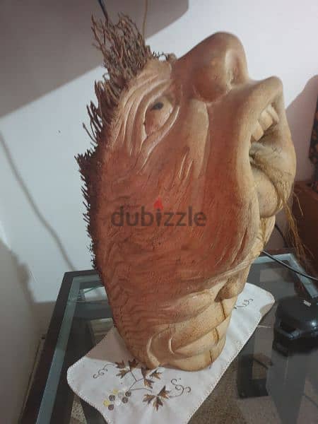 double Head statue 3