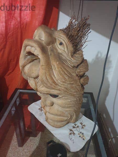 double Head statue 4