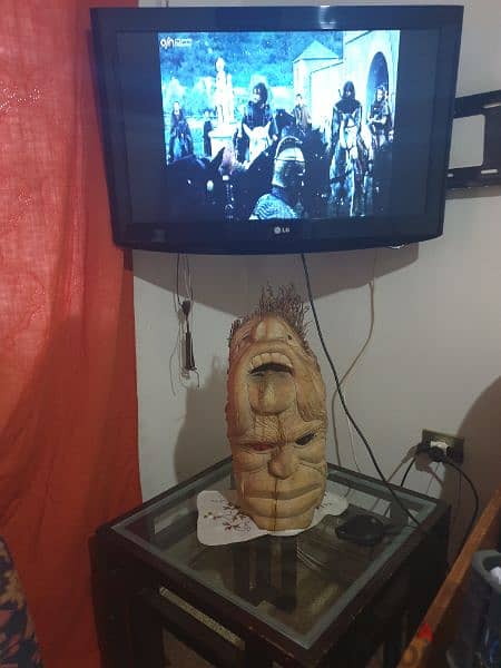 double Head statue 7