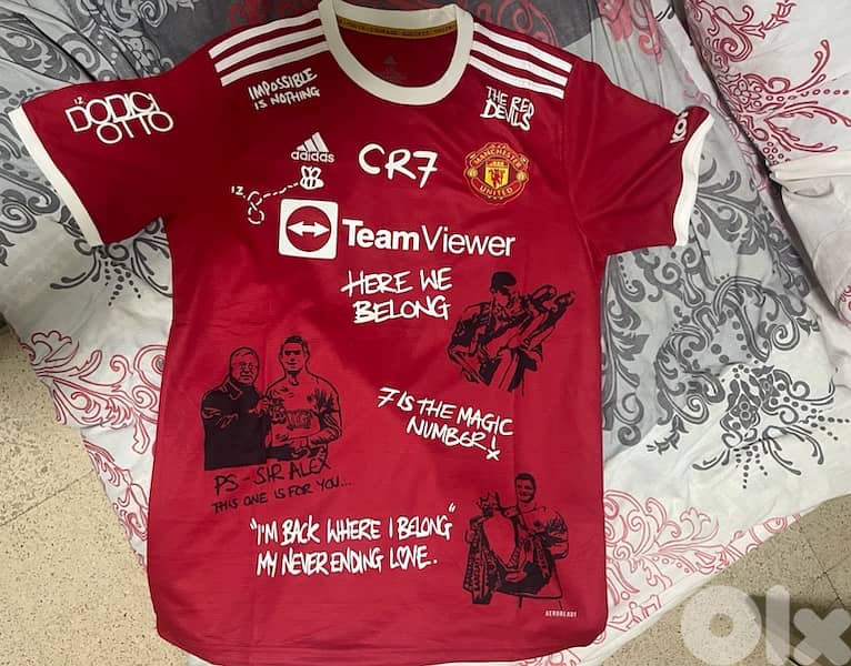 manchester united cristiano ronaldo special edition adidas kit 1