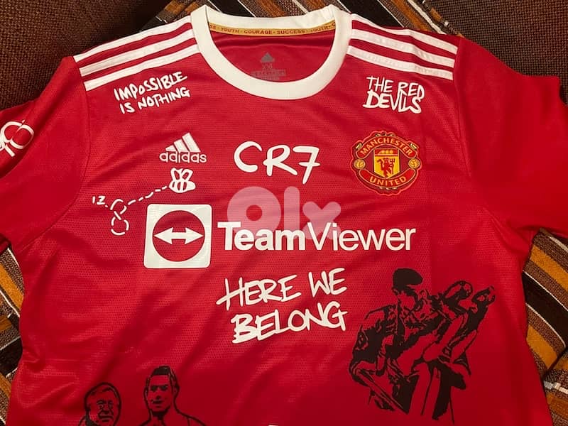 manchester united cristiano ronaldo special edition adidas kit 4