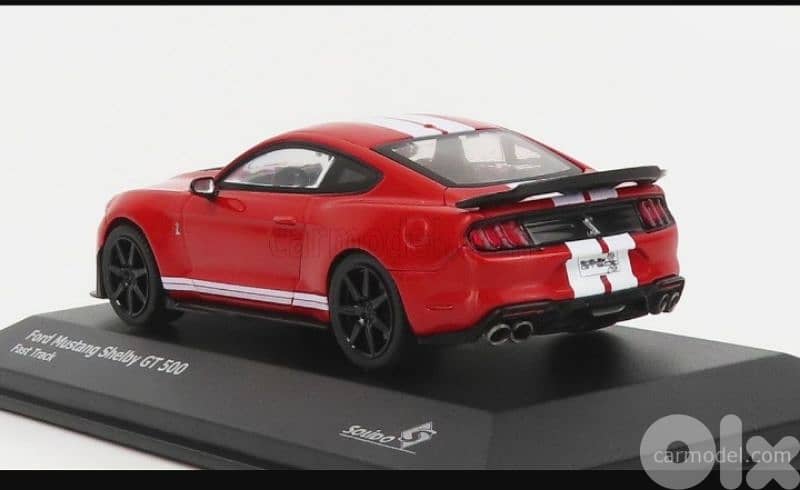 "20 Ford Shelby GT500 diecast car model 1;43. 1