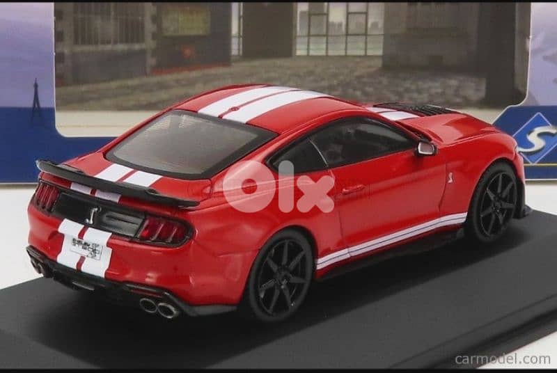 "20 Ford Shelby GT500 diecast car model 1;43. 3