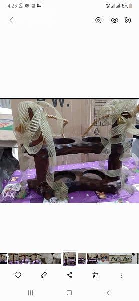 للبيع حاملة قناني خشب غالي من انكلترا. .